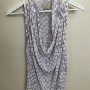 Anthropologie Tina + Jo Cotton Snake Print Top XS